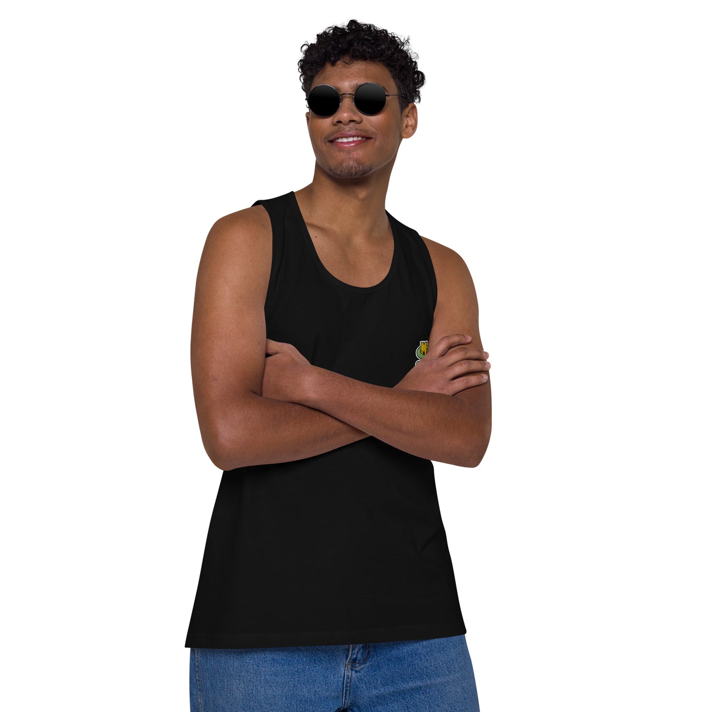 Premium Embroidered Tank Top (Men's)