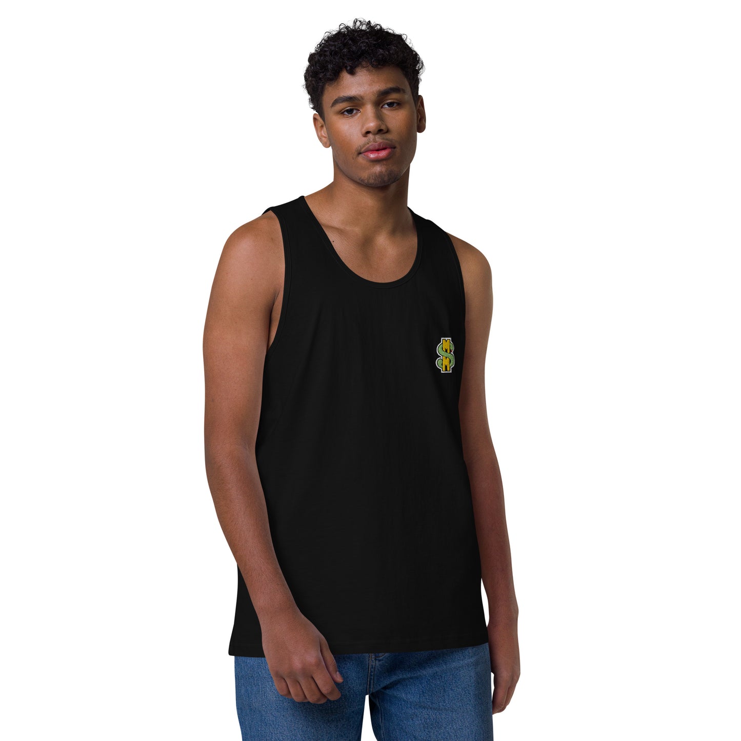 Premium Embroidered Tank Top (Men's)