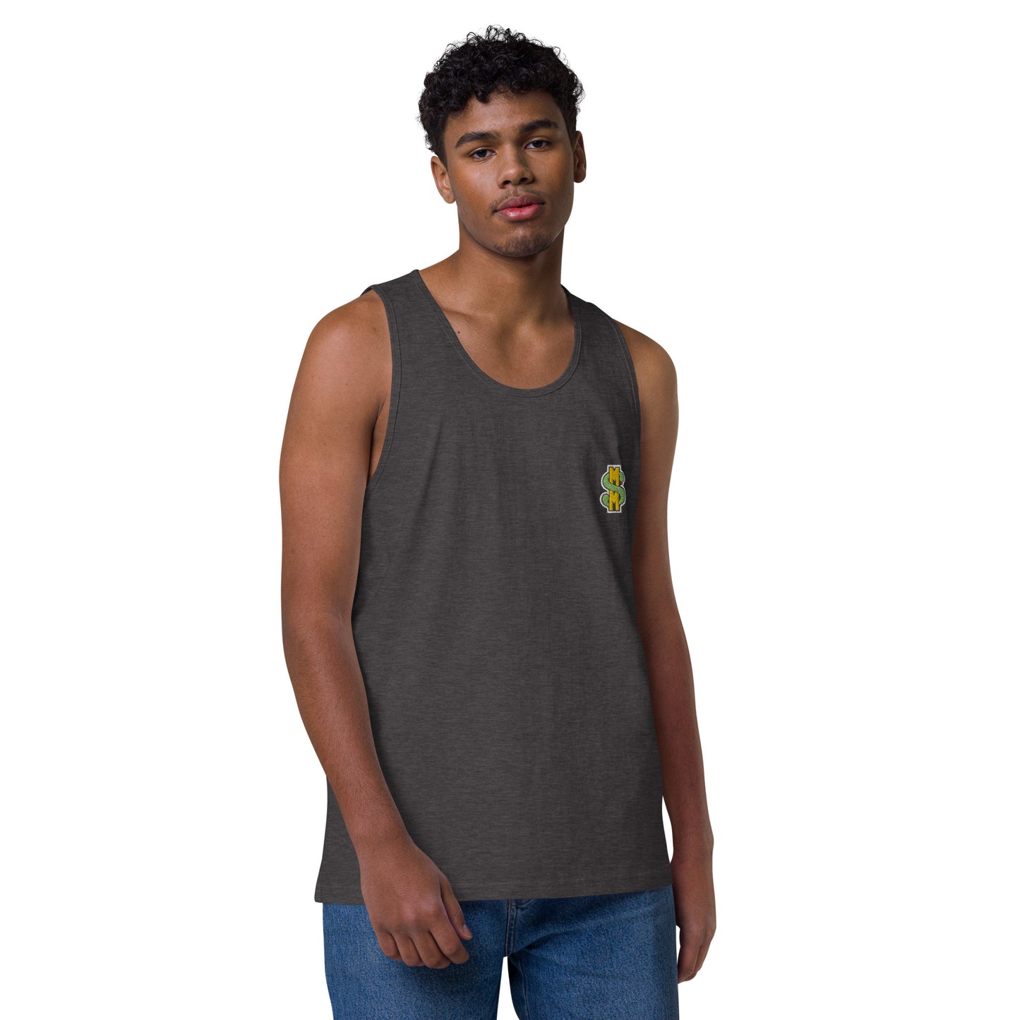 Premium Embroidered Tank Top (Men's)