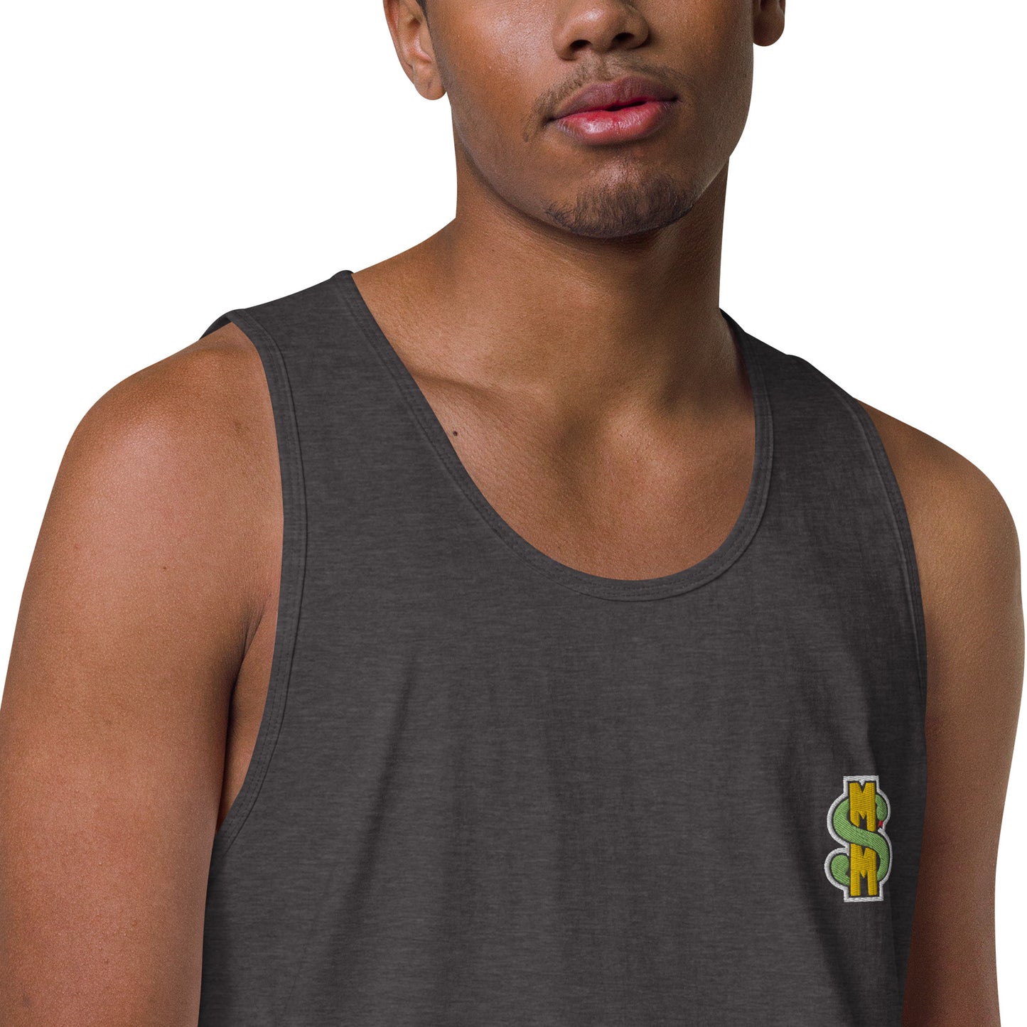 Premium Embroidered Tank Top (Men's)