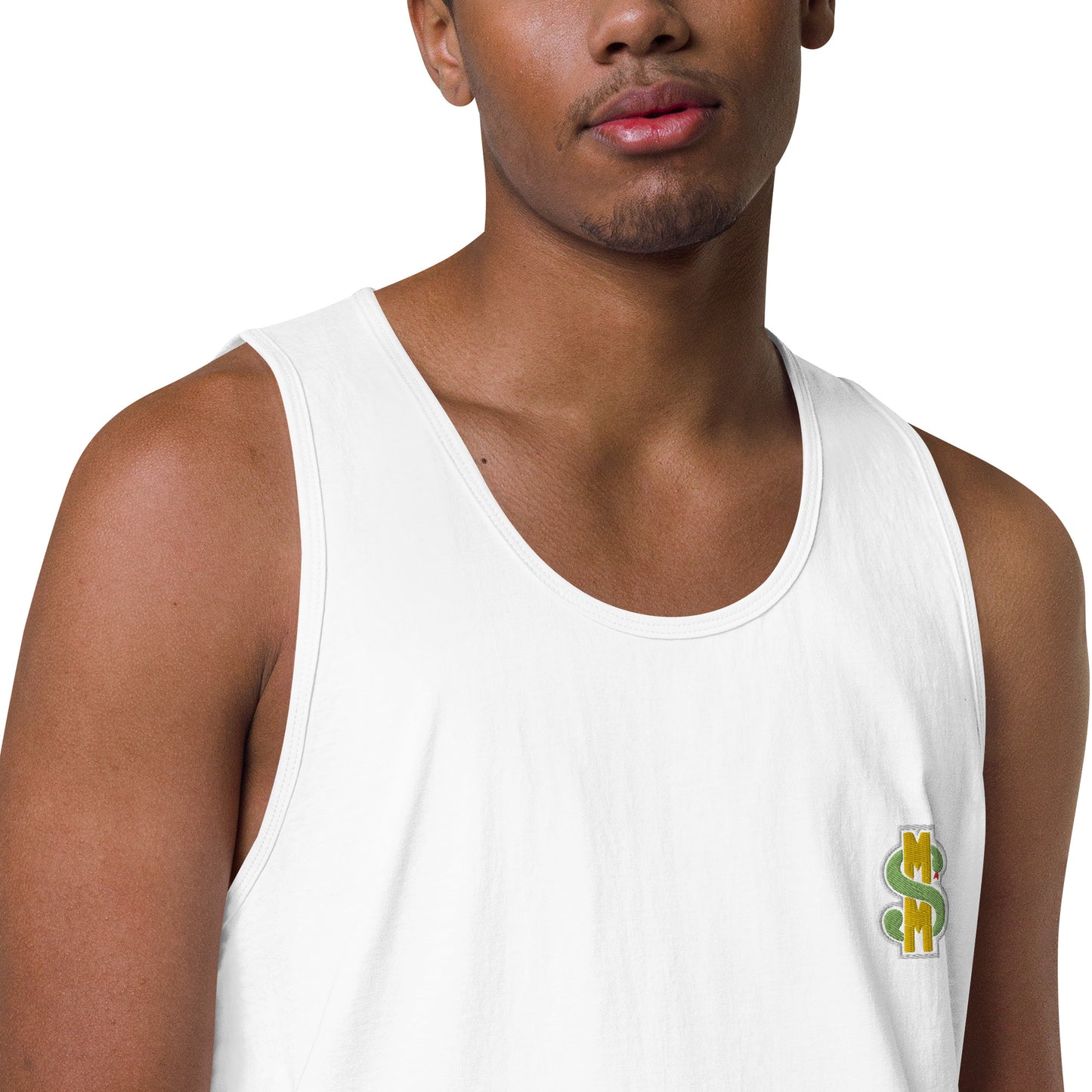 Premium Embroidered Tank Top (Men's)