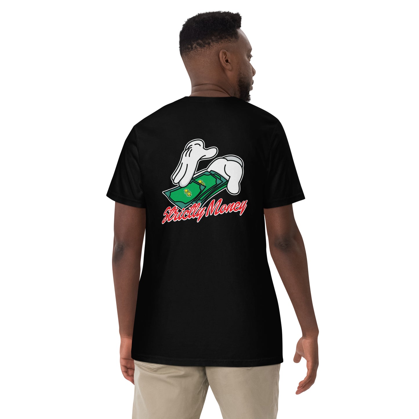Premium Embroidered T Shirt - Strictly Money (Men's)
