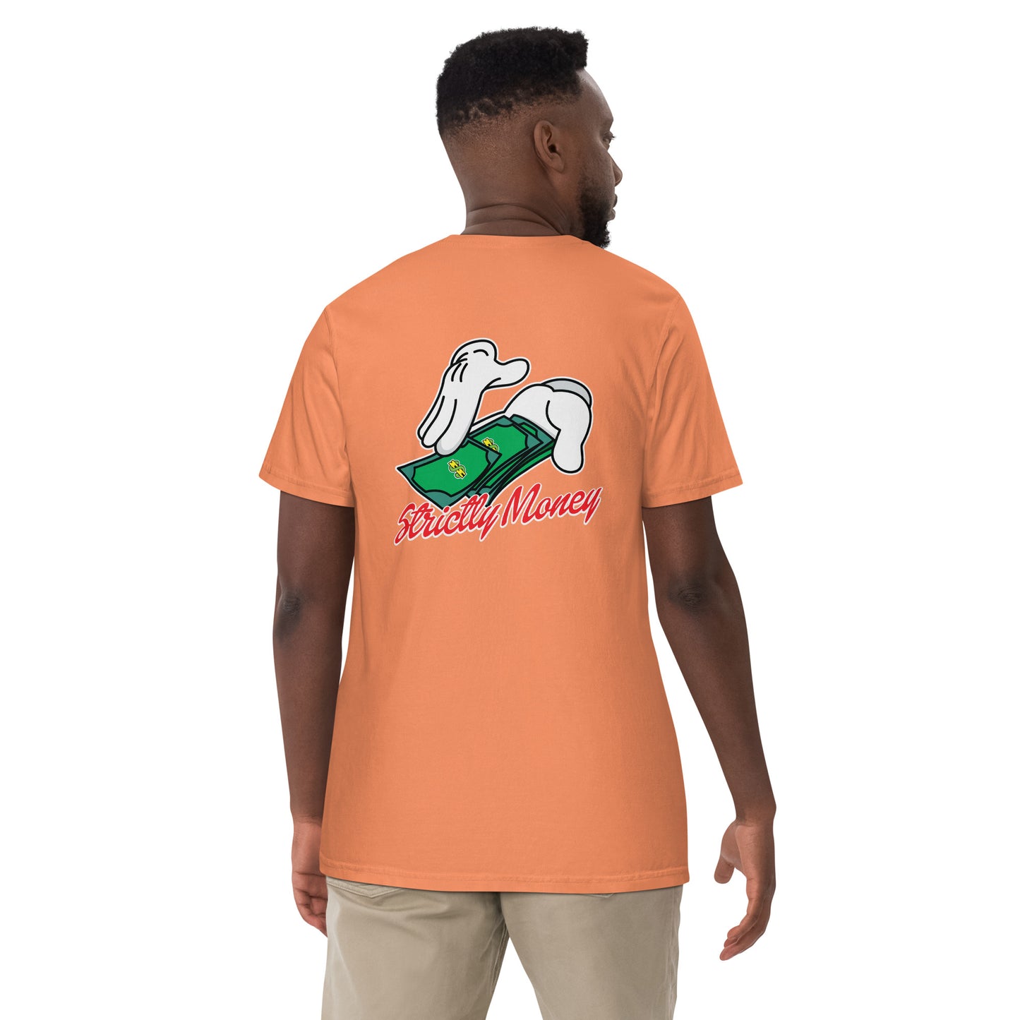 Premium Embroidered T Shirt - Strictly Money (Men's)