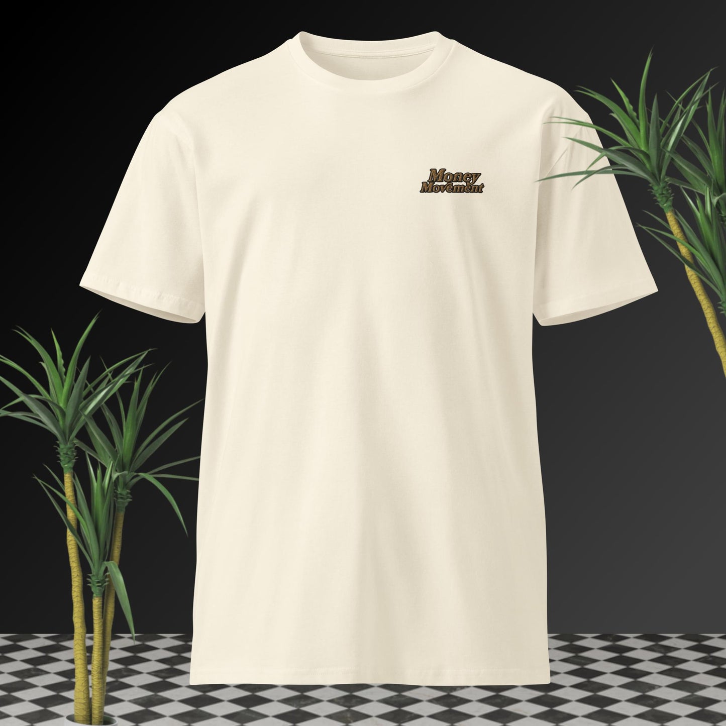 Premium Embroidered T-Shirt (Men's)