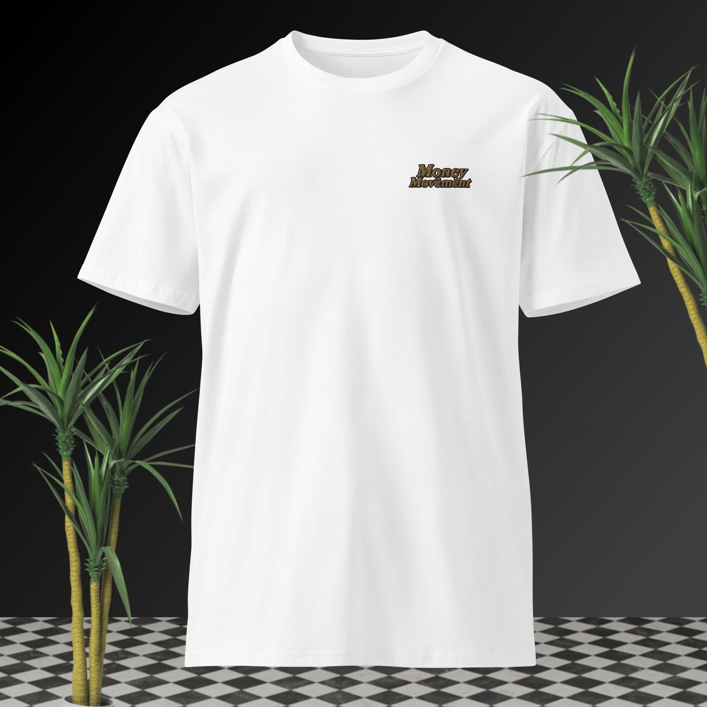 Premium Embroidered T-Shirt (Men's)