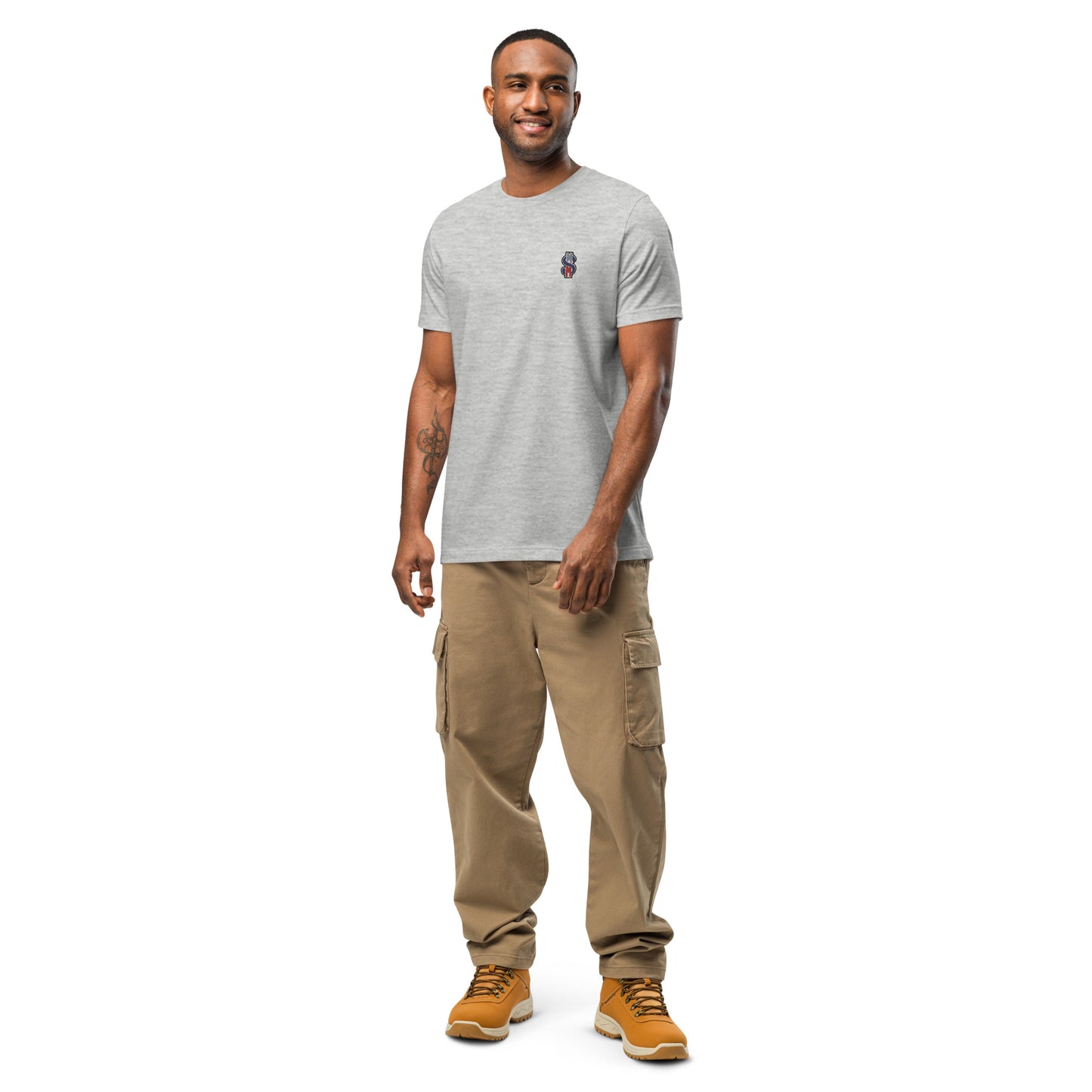 Premium Embroidered T-Shirt (Men's)