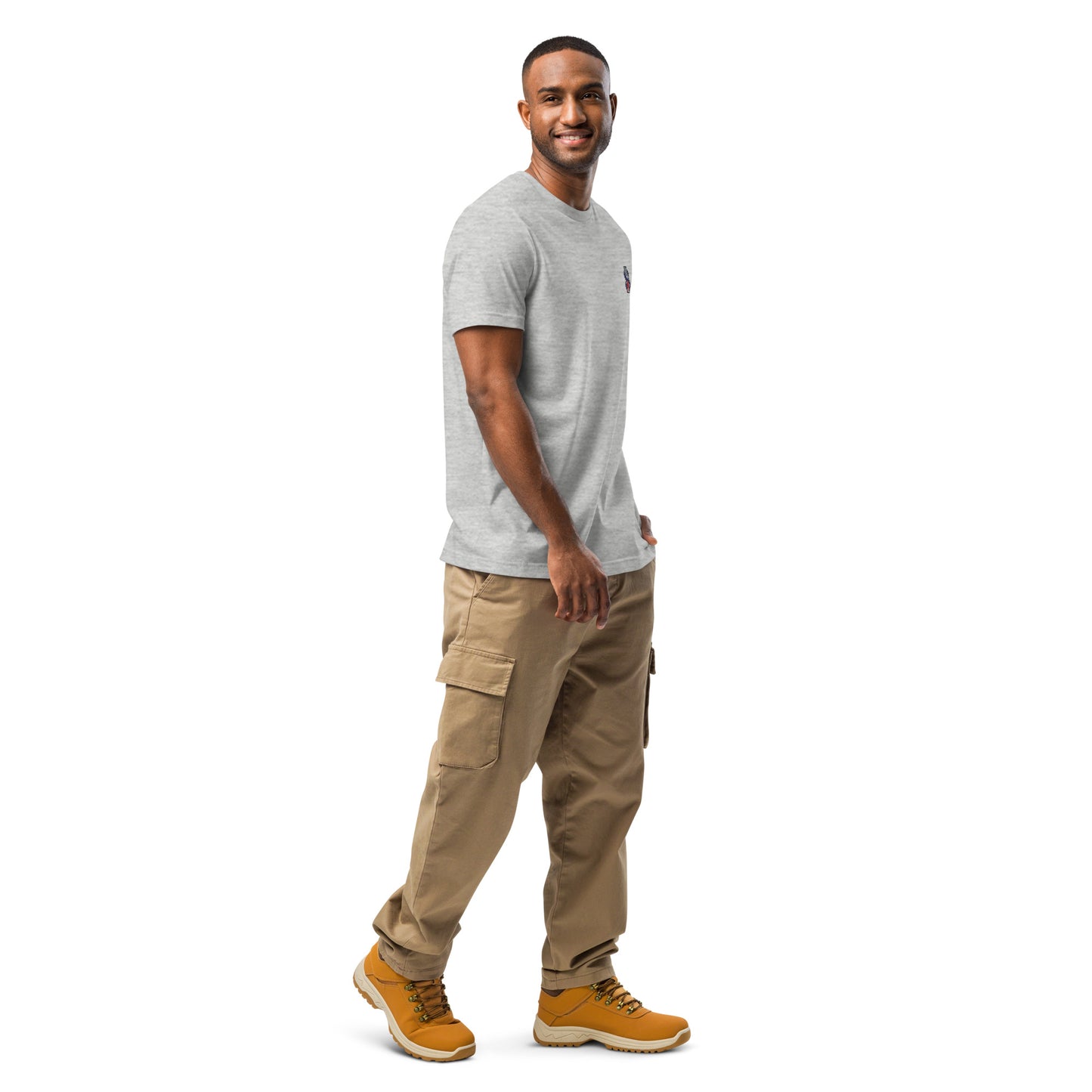 Premium Embroidered T-Shirt (Men's)