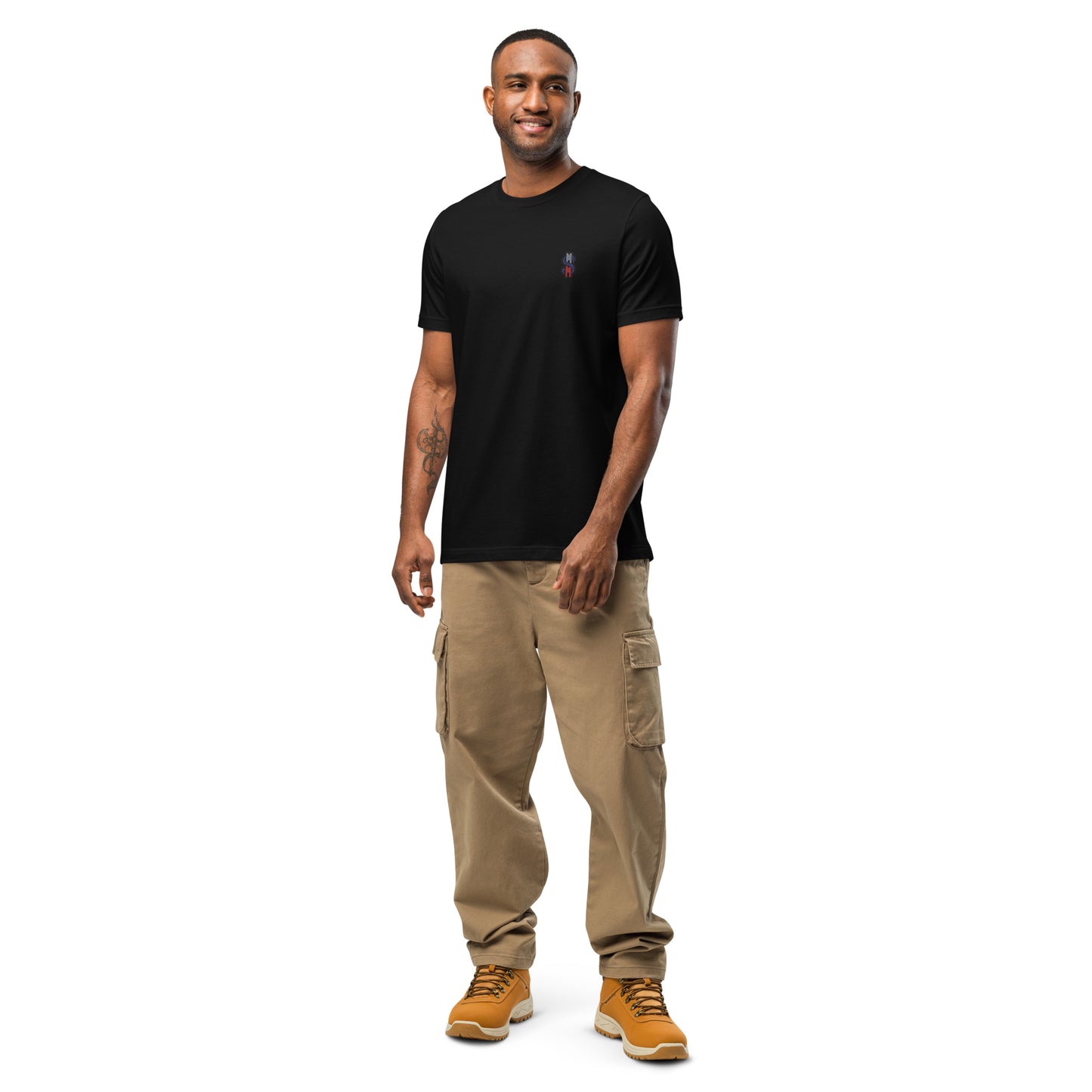 Premium Embroidered T-Shirt (Men's)