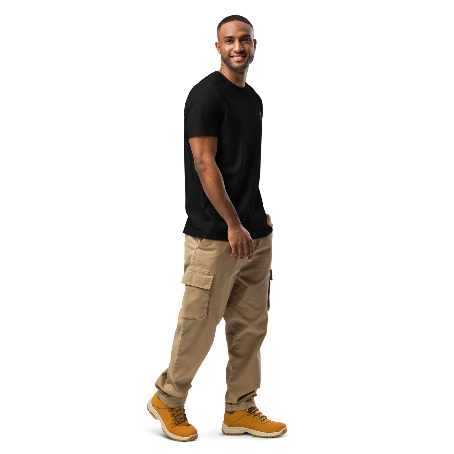 Premium Embroidered T-Shirt (Men's)