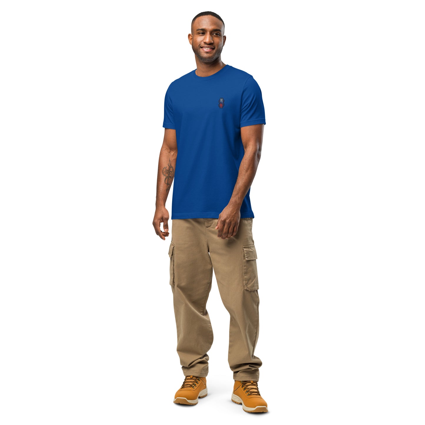 Premium Embroidered T-Shirt (Men's)