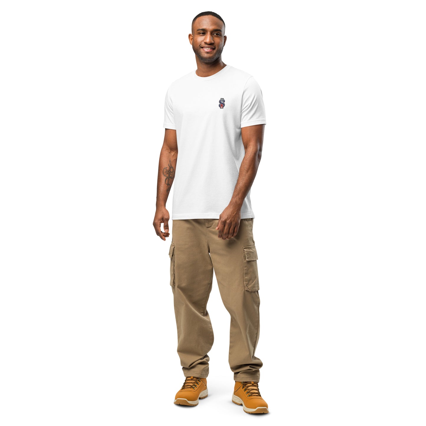 Premium Embroidered T-Shirt (Men's)