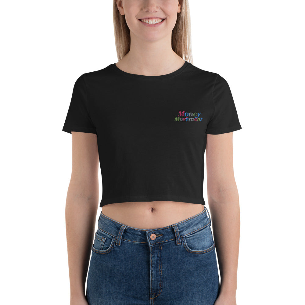 Premium Embroidered Crop Top (Women's)