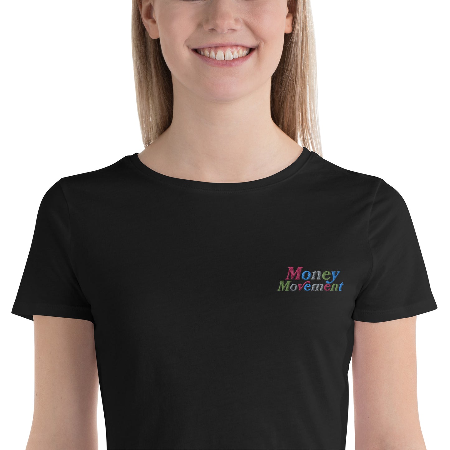 Premium Embroidered Crop Top (Women's)