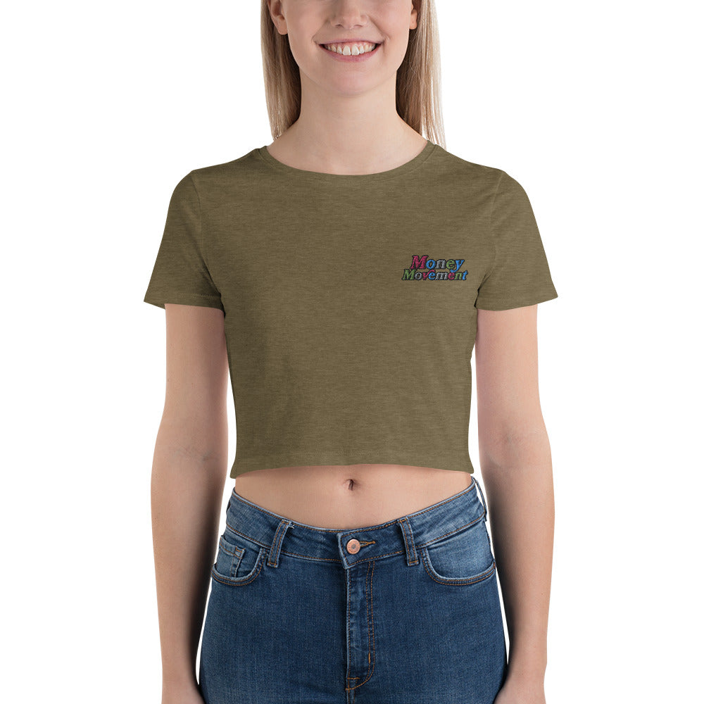 Premium Embroidered Crop Top (Women's)