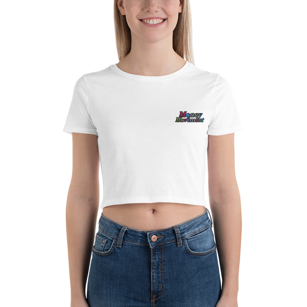 Premium Embroidered Crop Top (Women's)