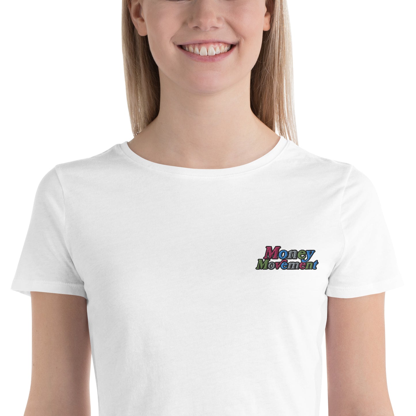 Premium Embroidered Crop Top (Women's)